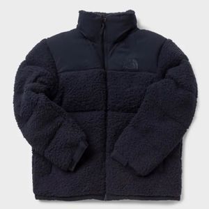 NEW The North Face Sherpa Nuptse Aviator Navy Jacket Womens XS Mens XXS Unisex